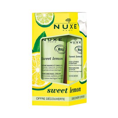 DUO SWEET LEMON (DUO DE CREMA DE MANOS Y LABIAL)